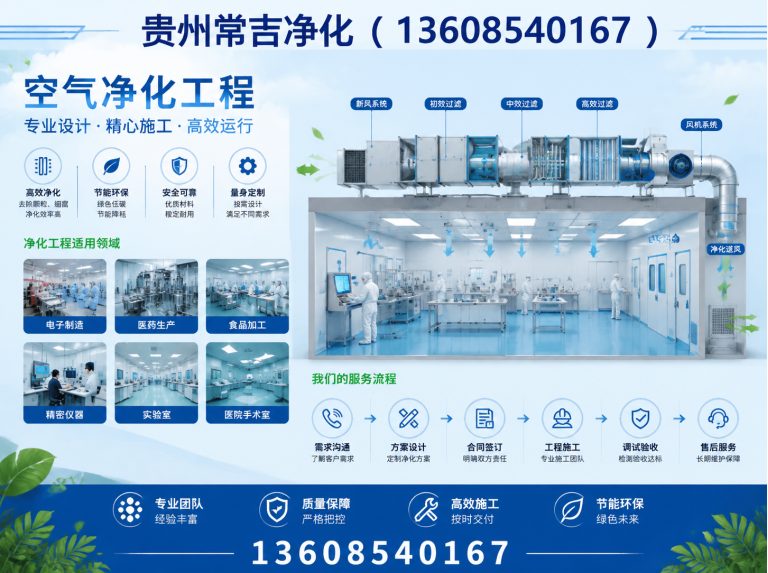 贵阳空气净化工程展示图